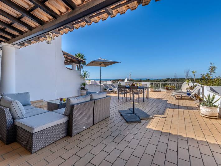 Casa de férias para 2 pessoas, com terraço em Ferragudo