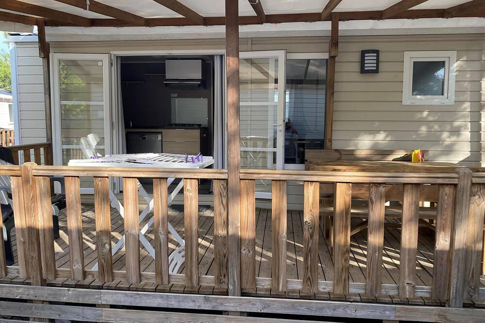 Mobilhome 6 Pers - 3Ch - Climatise - camping 5* in Lagorce, Ardèche