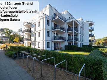 Ferienwohnung für 2 Personen, mit Terrasse und Garten sowie Sauna in Baabe