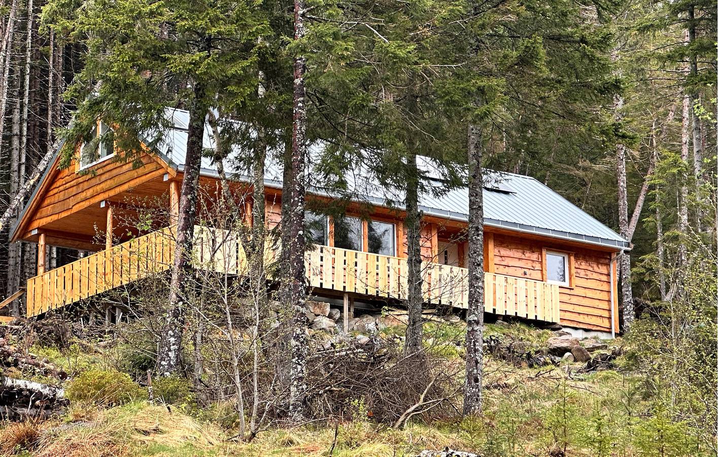 Ferienhaus für 6 Personen mit Ausblick in Skodje