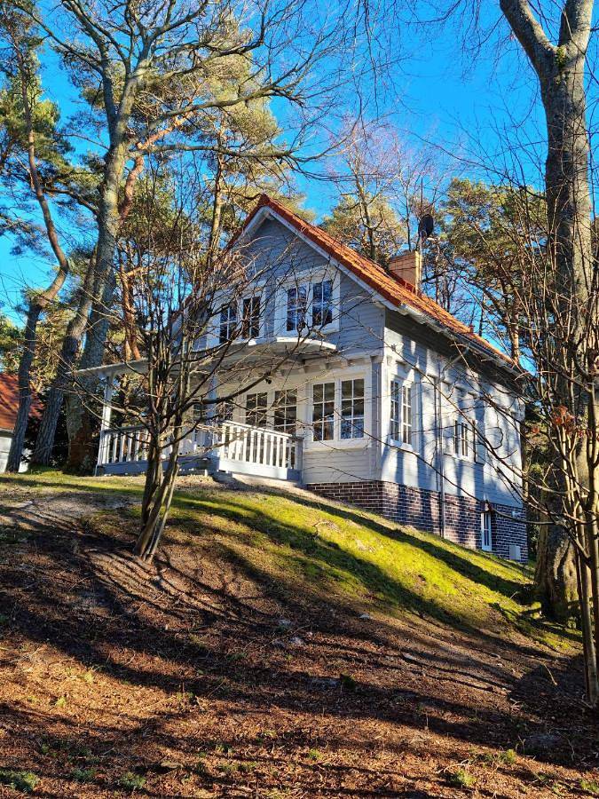 Ferienhaus für 3 Personen, mit Balkon und Terrasse sowie Garten und Ausblick in Ustka