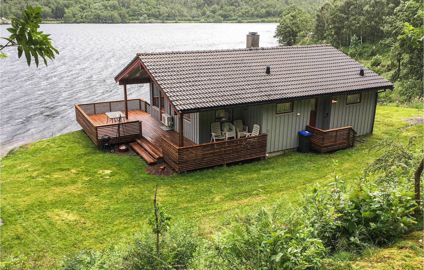 Ferienhaus für 6 Personen mit Terrasse in Etne