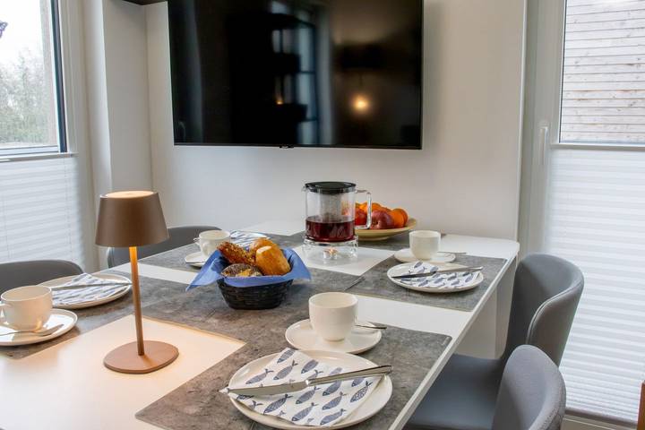 Ferienhaus für 4 Personen, mit Ausblick und Garten sowie Sauna und Seeblick in Butjadingen - 3