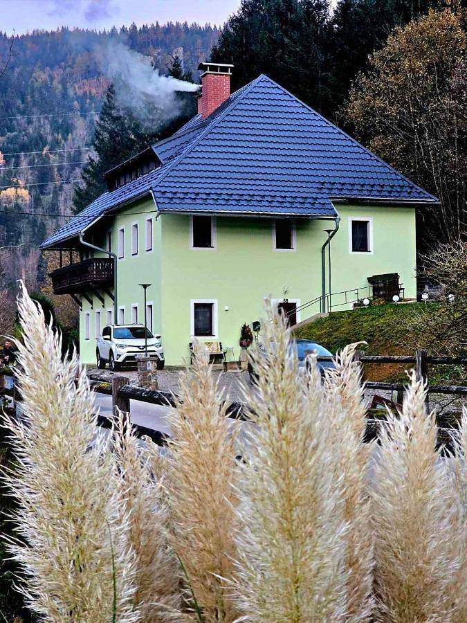 Ferienwohnung für 4 Personen, mit Garten und Ausblick