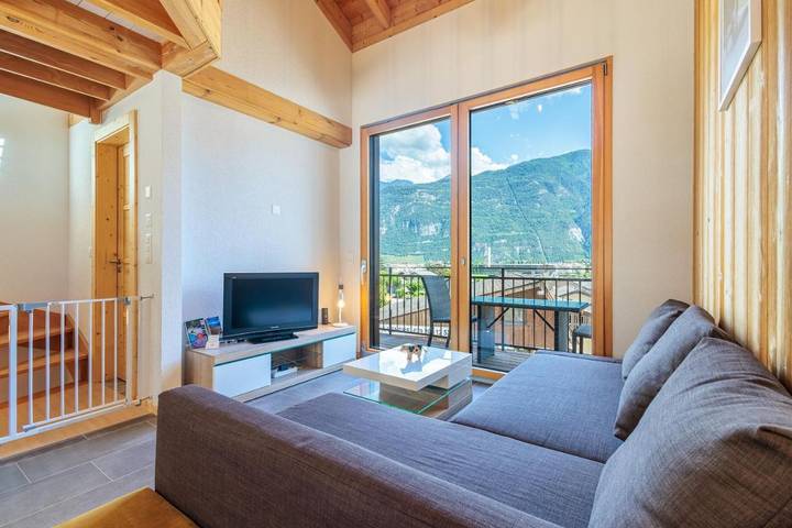 Location de vacances pour 6 personnes, avec balcon et vue, adapté aux familles à Saillon - 4