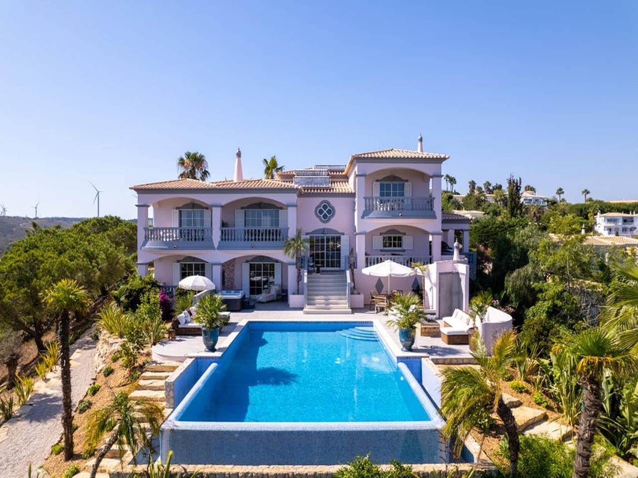 Privates Schlafzimmer in einer luxuriösen Villa, Budens in Budens, Faro Distrikt