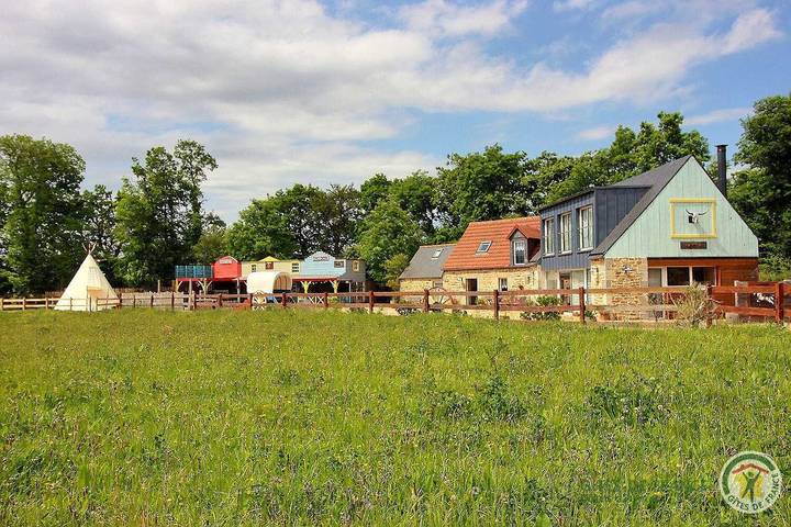Gîte pour 6 personnes, avec jardin