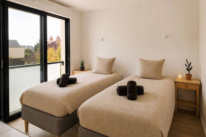 Apartamento entero, La Perle de Nacre – Un refugio exclusivo frente al mar in Colleville-Montgomery, Región de Caen