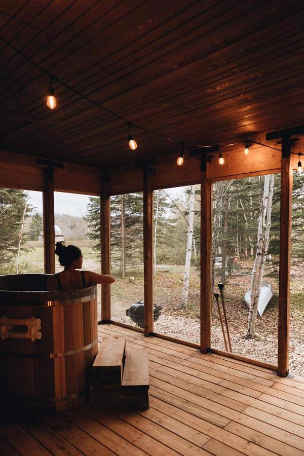 Location de vacances pour 4 personnes, avec vue et jardin, animaux acceptés dans La Tuque