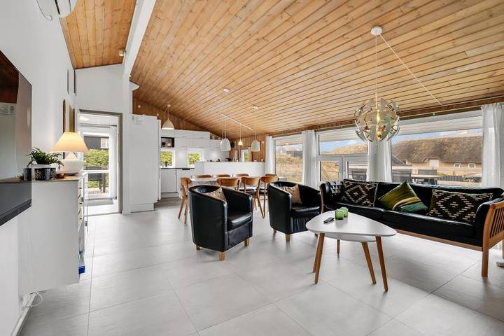 Ferienhaus für 8 Personen, mit Sauna und Pool sowie Balkon/Terrasse und Whirlpool, mit Haustier in Houvig - 3