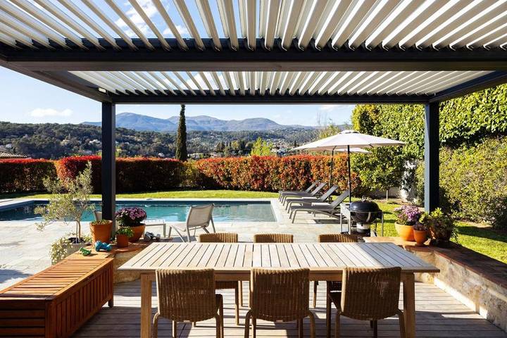 Villa pour 6 personnes, avec vue ainsi que jardin et piscine à La Colle-sur-Loup - 2