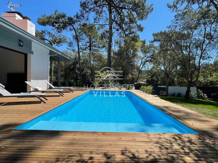 Location de vacances pour 8 personnes, avec terrasse et piscine, animaux acceptés dans Lac d'Hossegor - 2
