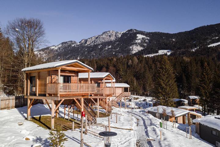 Chalet für 3 Personen, mit Balkon im Bezirk Hermagor