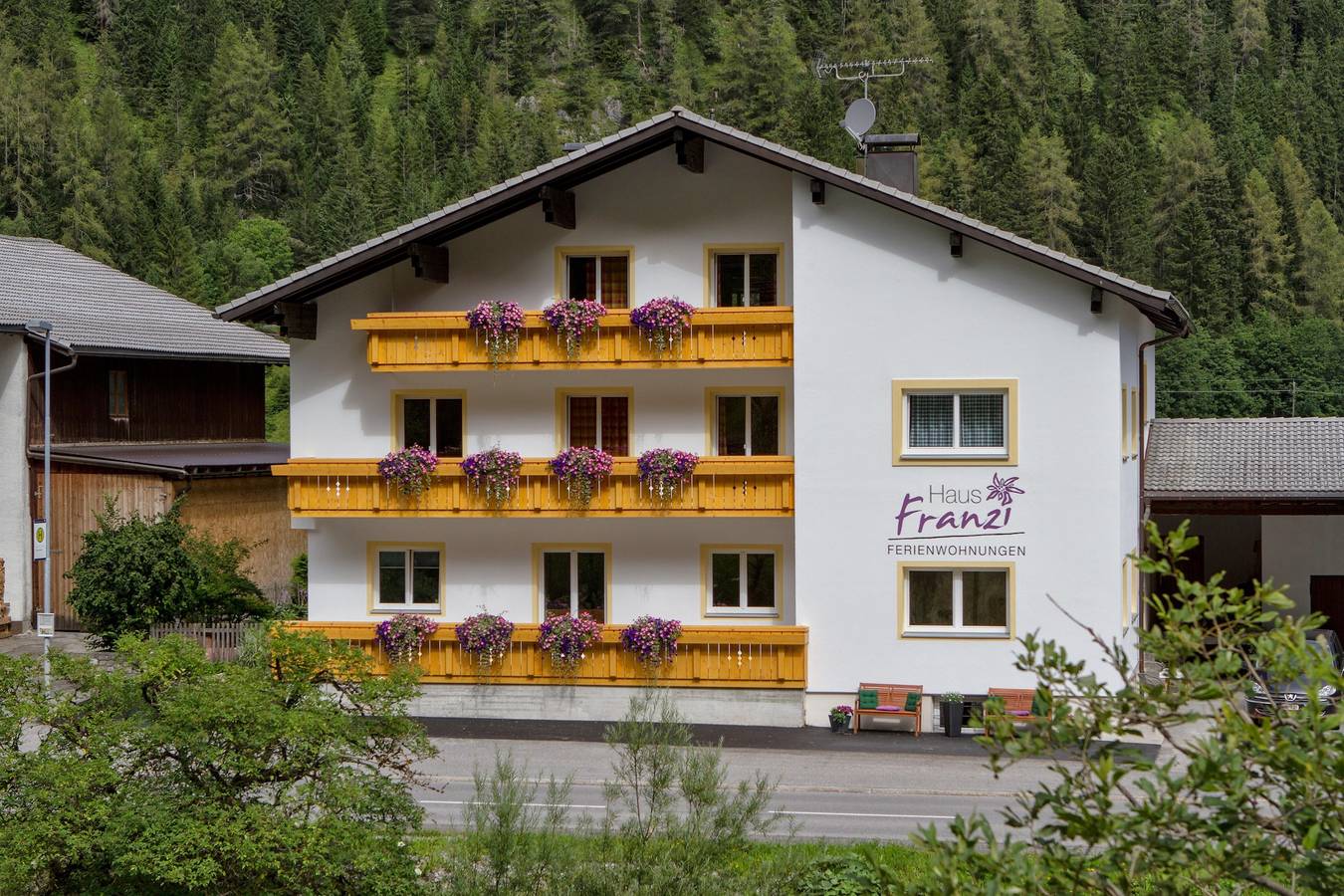 Entire holiday apartment, Haus Franzi in Steeg, Allgäu alps (Austria)
