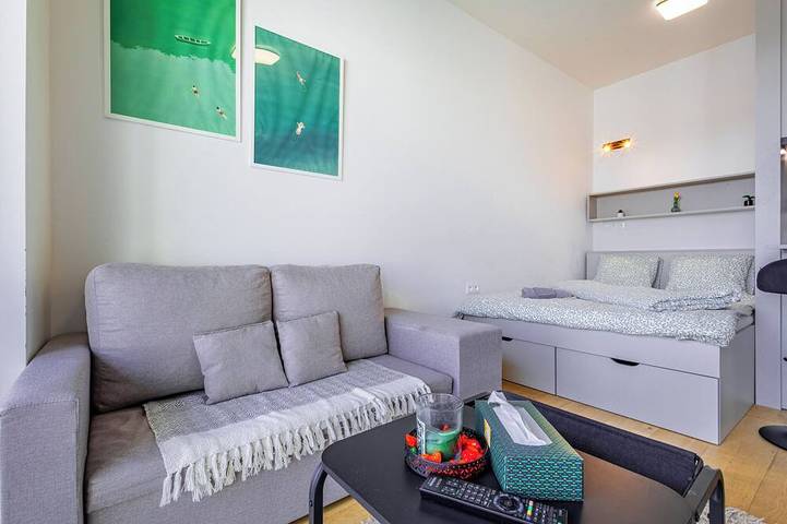 Entire apartment, Modern & Minimalistic Apartment / Garage + Balcony in Bratislava, Bratislava region