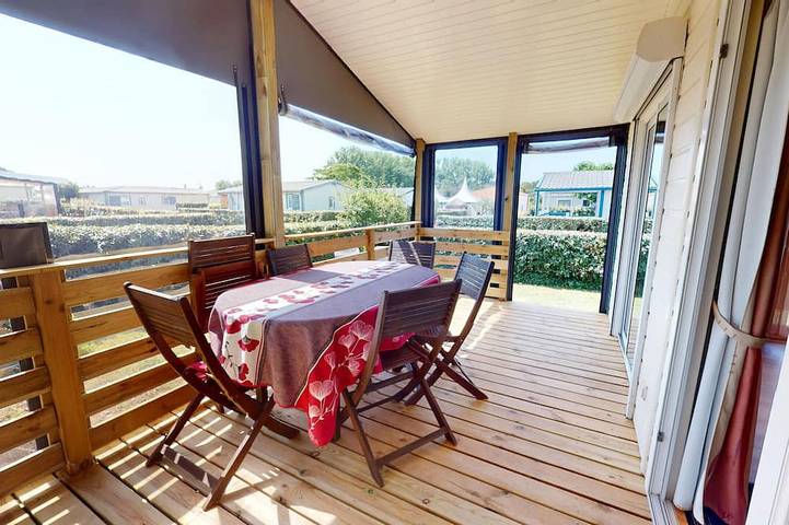 Camping pour 6 personnes à Brem-sur-Mer