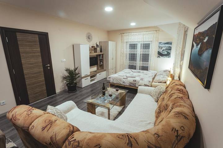 Appartement de vacances pour 6 personnes, avec jardin et vue