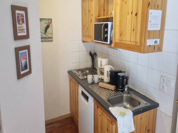 Chalet pour 6 personnes, avec balcon dans Valfréjus - 3