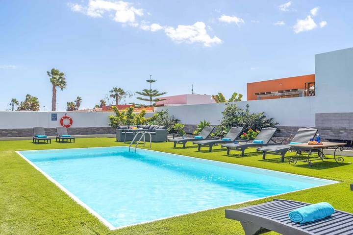 Casa rural para 8 personas, con terraza en Antigua - 4