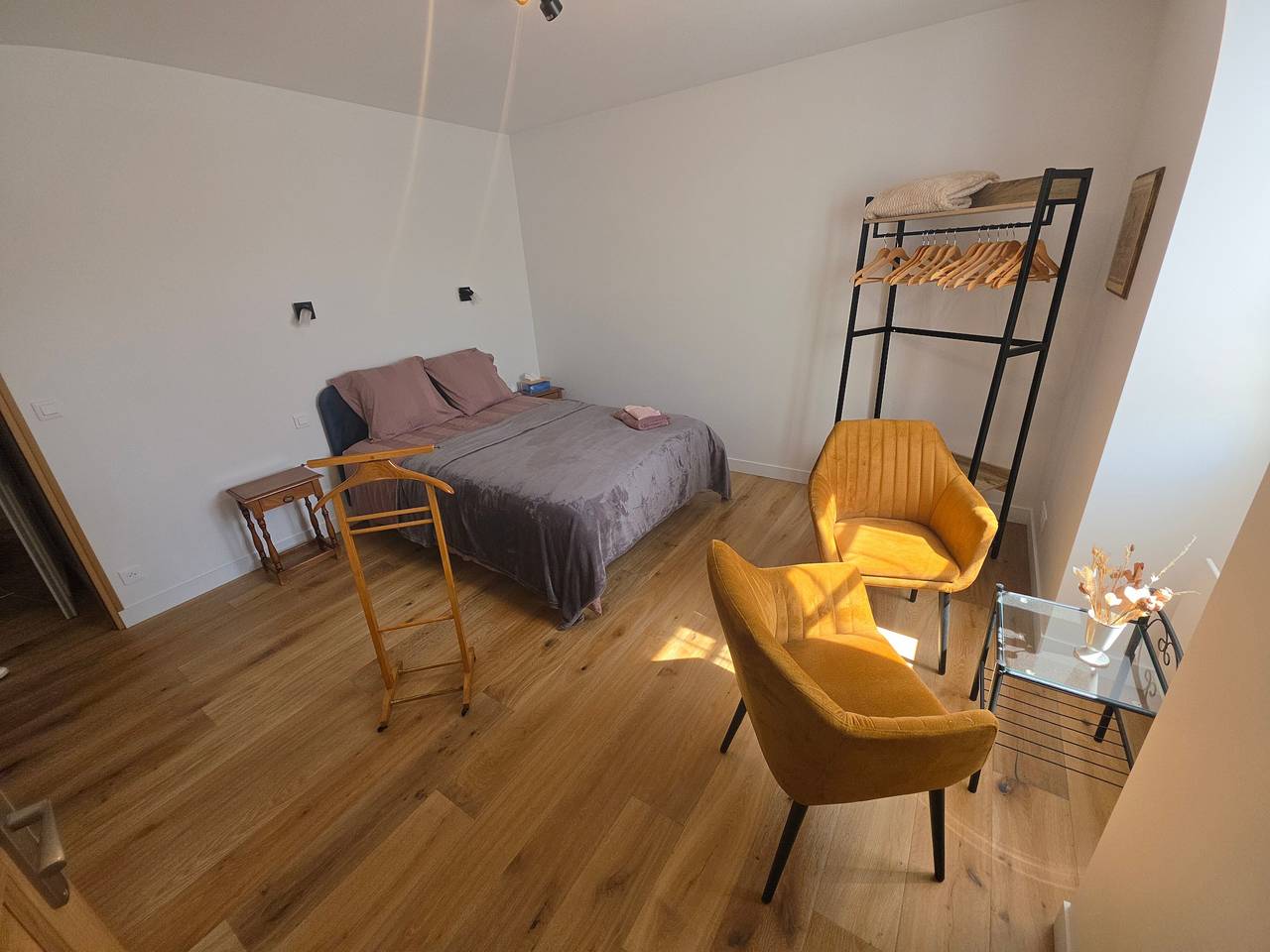 Chambre « Chambre hirondelles » avec vue sur la montagne et Wi-Fi in Excenevex, Région de Thonon-les-Bains