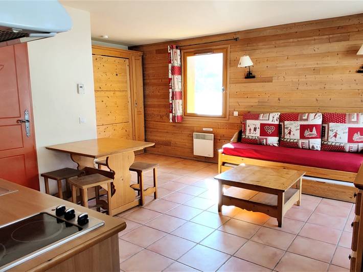 Chalet pour 4 personnes, avec Balcon à Pra-Loup