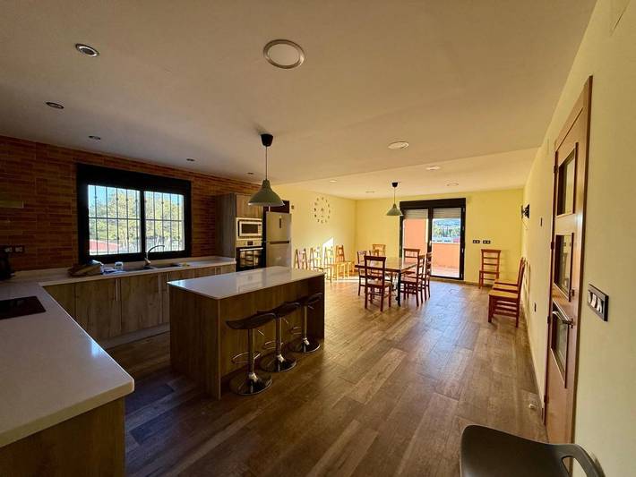 Casa rural para 24 personas, con jardín además de piscina y vistas en Comarca del Noroeste (Murcia) - 3