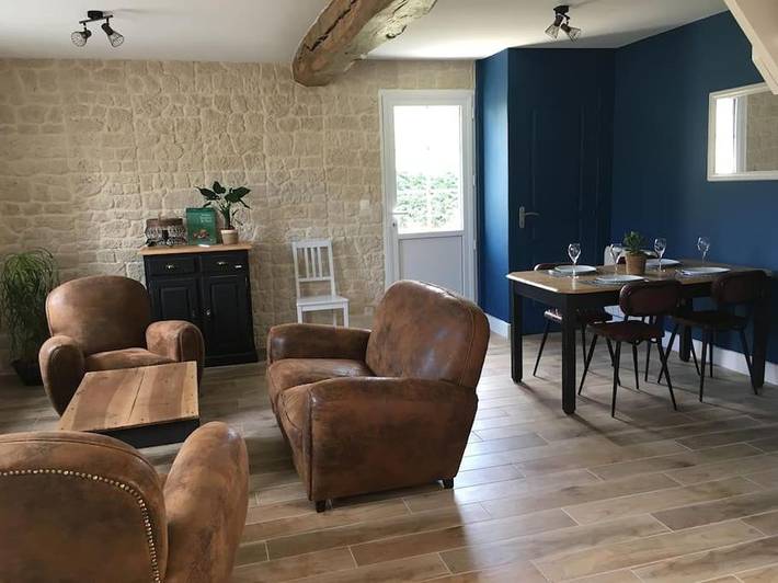 Location de vacances pour 4 personnes, avec Jardin et Vue à Mazé (Maine-et-Loire)