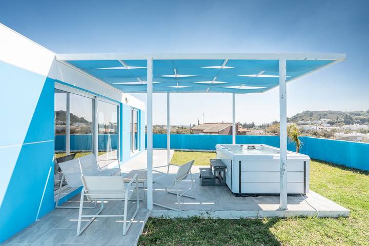 Ferienwohnung für 4 Personen, mit Garten und Whirlpool - 1