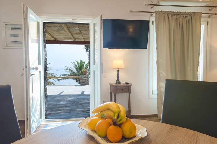 Location de vacances pour 4 personnes, avec balcon et jardin dans Cyclades - 2