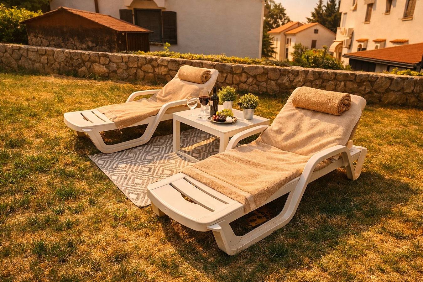2-Zimmer-Haus mit Terrasse Malinska, Krk K-25493 in Malinska-Dubašnica, Krk