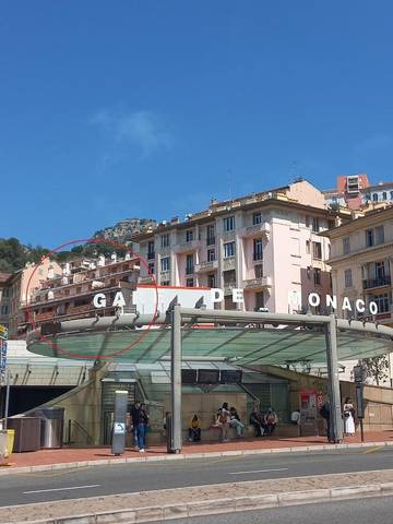 Gîte pour 4 personnes dans Gare de Monaco Monte Carlo