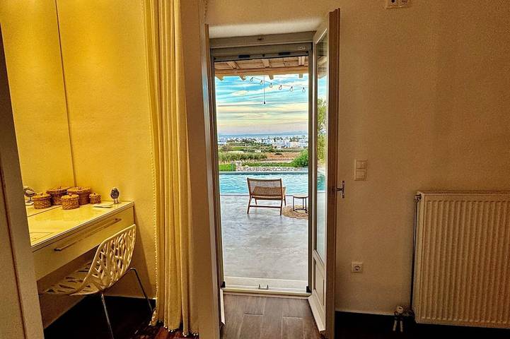 Location de vacances pour 8 personnes, avec jardin dans Aliki - 2