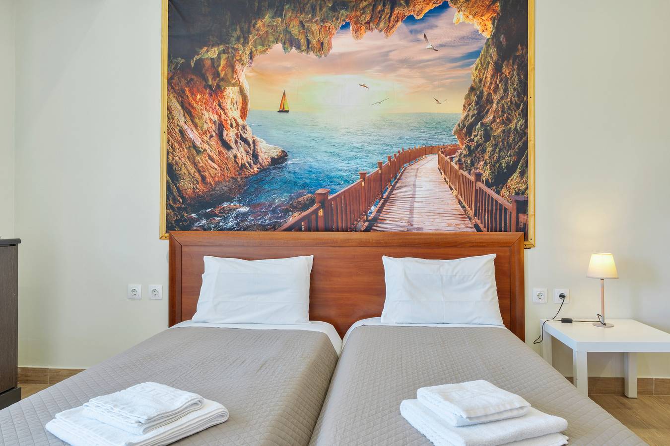 Ganze Wohnung, Ferienwohnung 'Motel Katerina' mit Bergblick, Wi-Fi und Klimaanlage in Regionalbezirk Ostattika