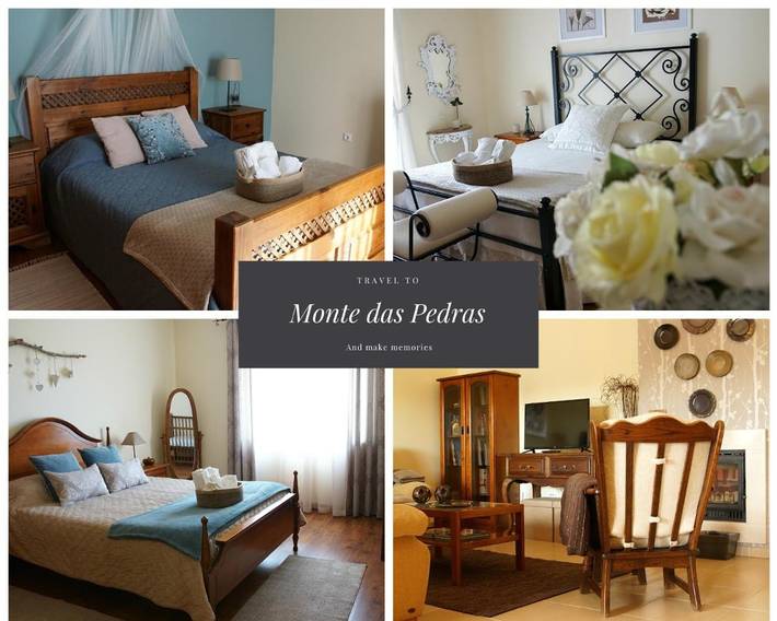 Location de vacances pour 6 personnes, avec jardin ainsi que piscine et vue à Abrantes - 3
