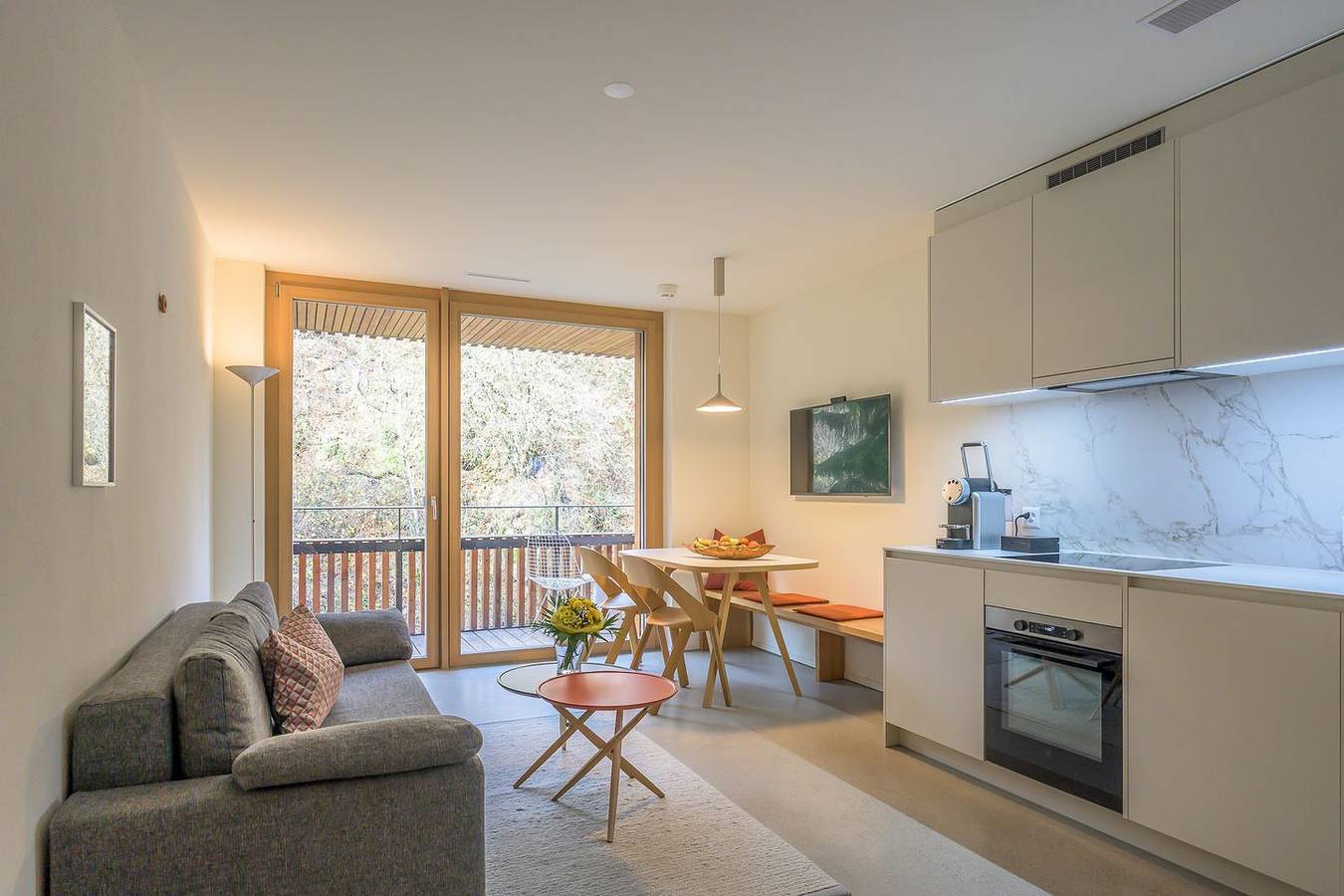 Appartement entier, Appartement de vacances pour 4 personnes avec balcon in Flims-Dorf, Flims
