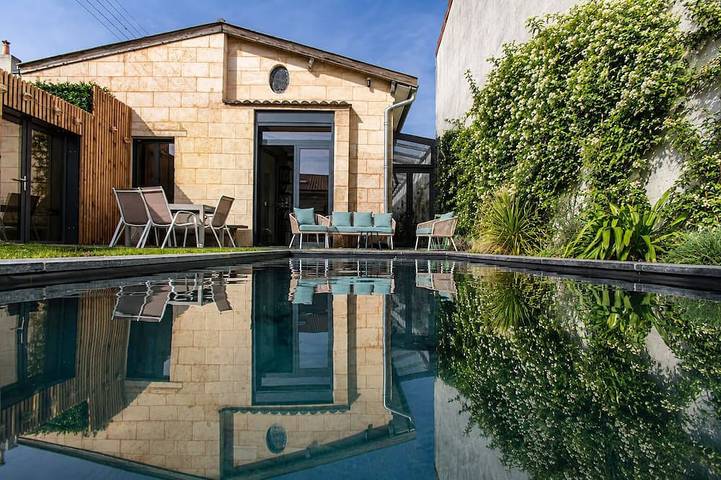 Maison de vacances pour 8 personnes à Bordeaux