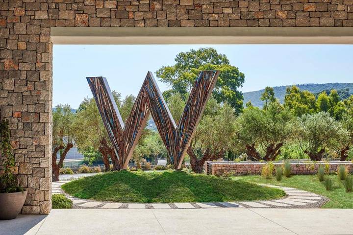 Hôtel pour 3 personnes, avec piscine et jardin ainsi que vue et sauna, animaux acceptés dans Pýlos - 3