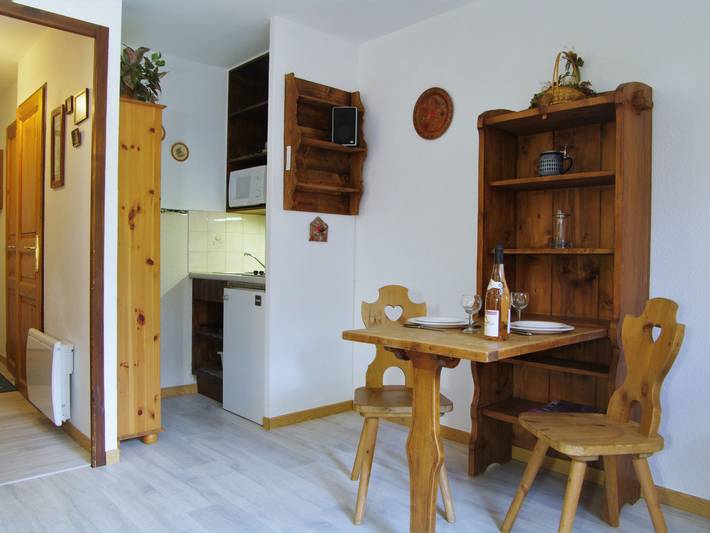 Gîte pour 3 personnes, avec terrasse à Les Houches - 3