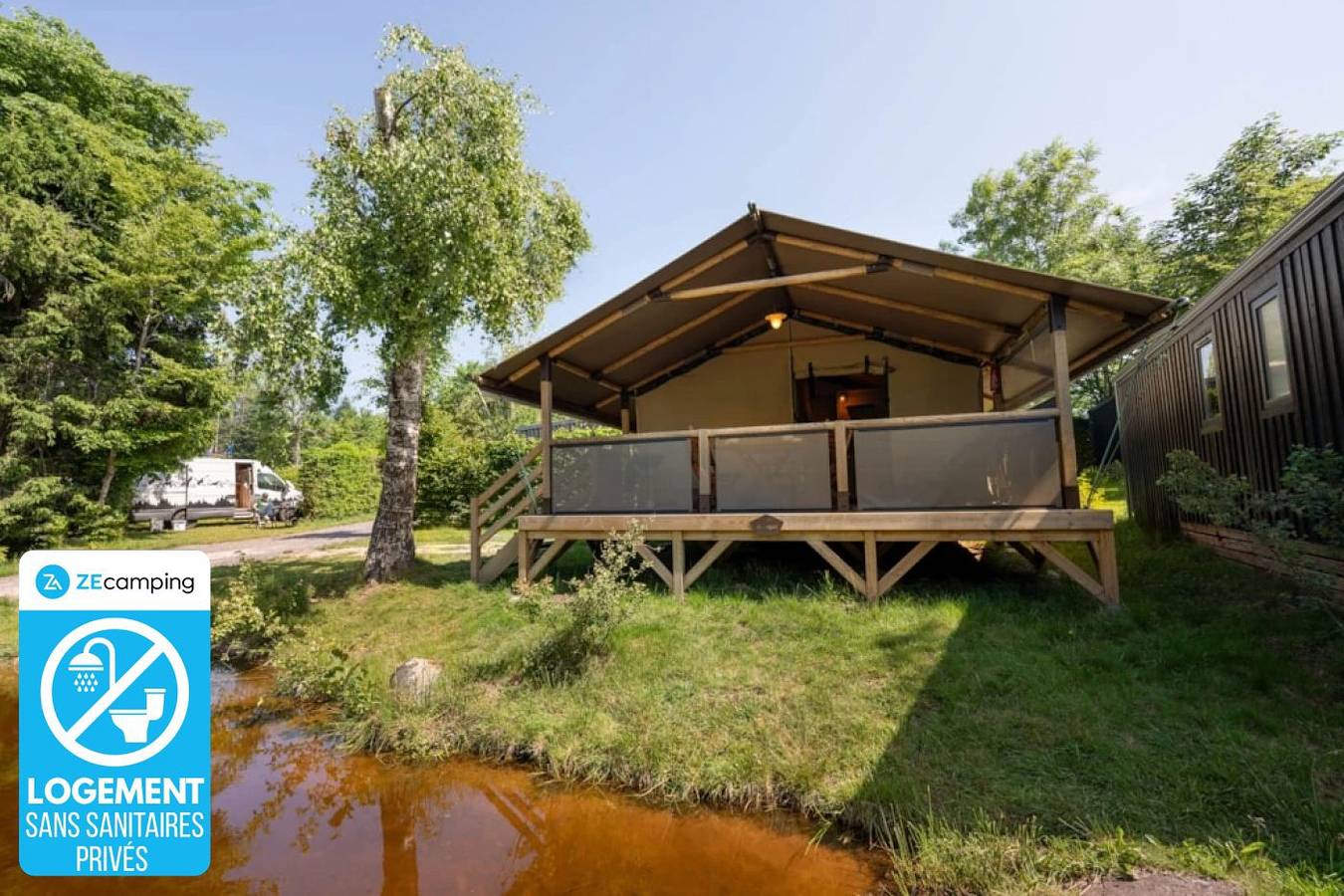 Glamping voor 5 Personen in Granges-sur-Vologne, Saint-Dié-des-Vosges