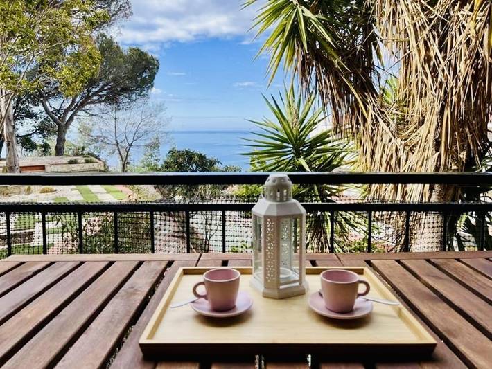 Apartamento para 2 personas, con vistas al mar y balcón/terraza en Santa Cristina de Aro