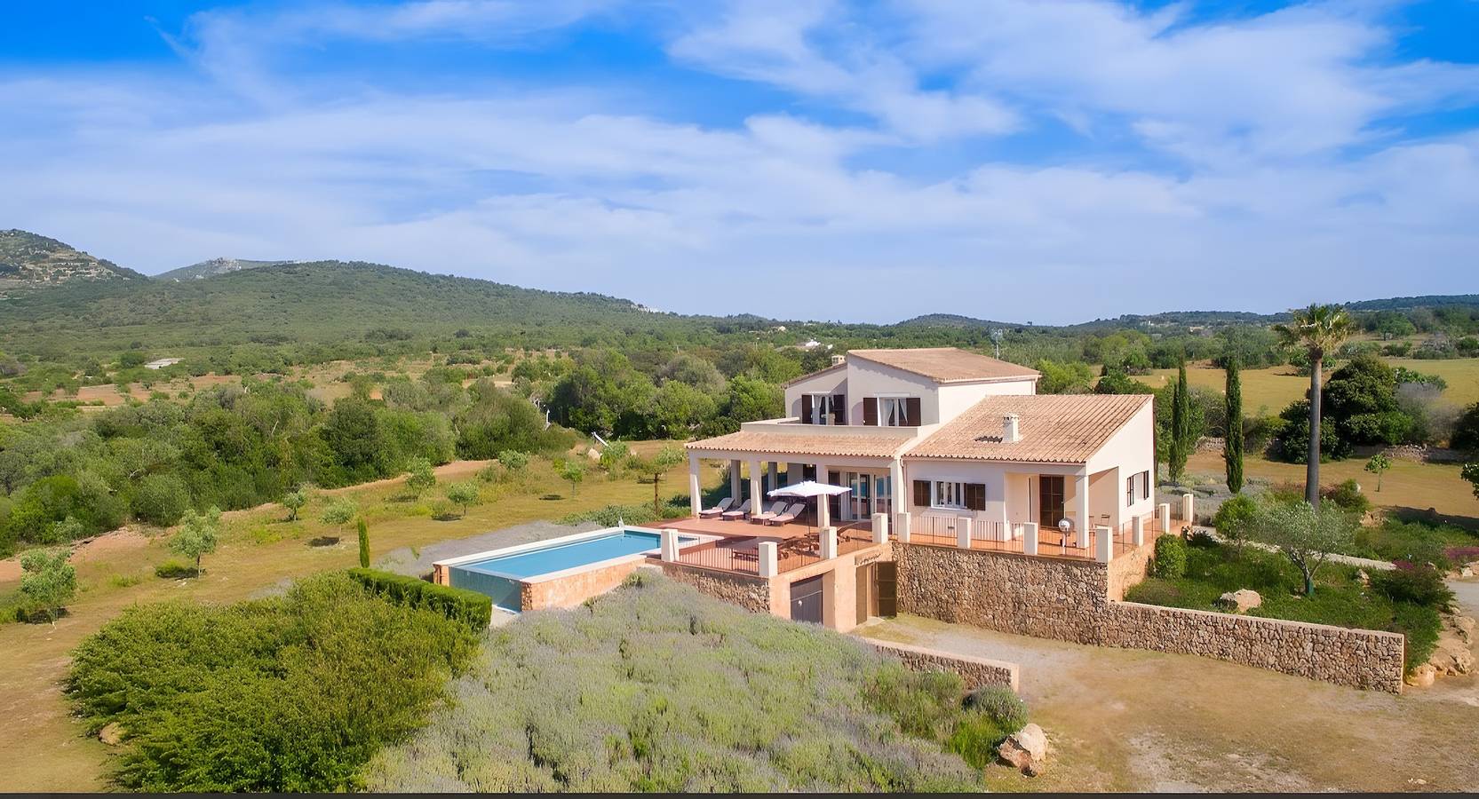 Sa Figuera – Außergewöhnliche Villa mit Bergblick, Wlan und Klimaanlage in Manacor, Mallorca Osten