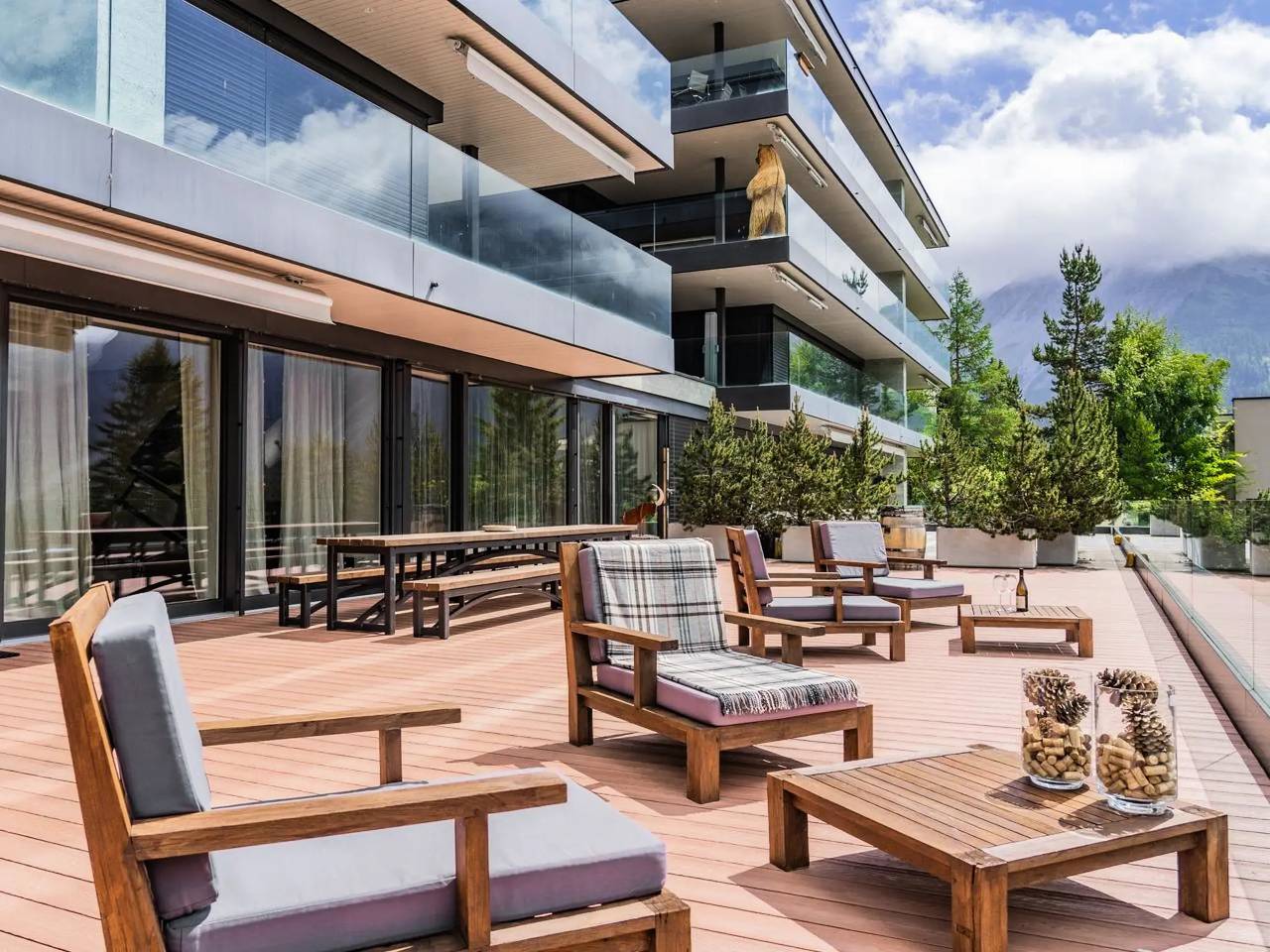 Geheel appartement, 4 Pièces 6 Personnes in Arosa, Plessur Alpen