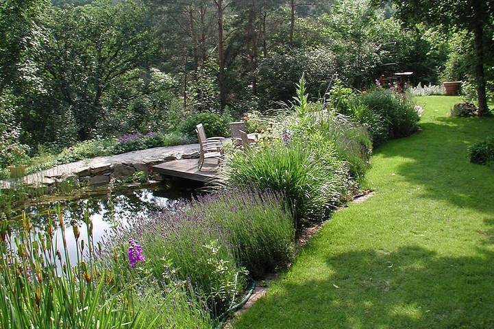 Ferienwohnung für 4 Personen, mit Garten und Balkon