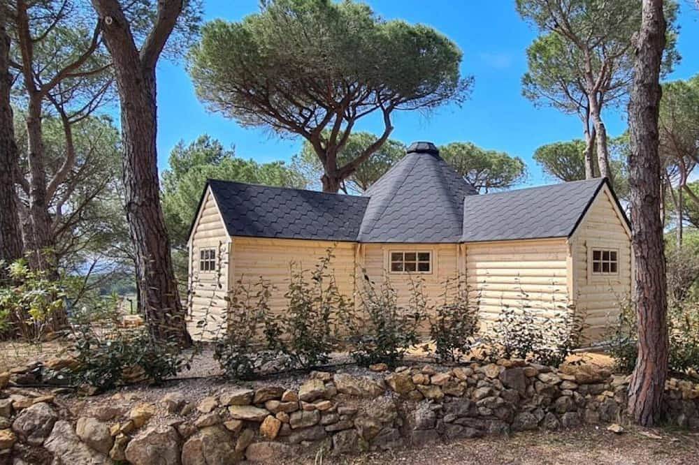 Chalet 3 étoiles - Piscine in Bizanet, Mittelmeerküste (Frankreich)