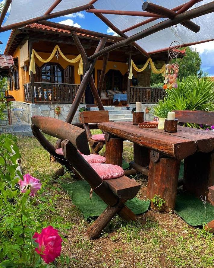 Location de vacances pour 8 personnes, avec vue ainsi que bassin pour enfant et jardin, animaux acceptés dans Portes - 2