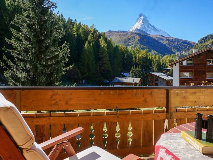 Ferienwohnung für 6 Personen, mit Balkon in Zermatt