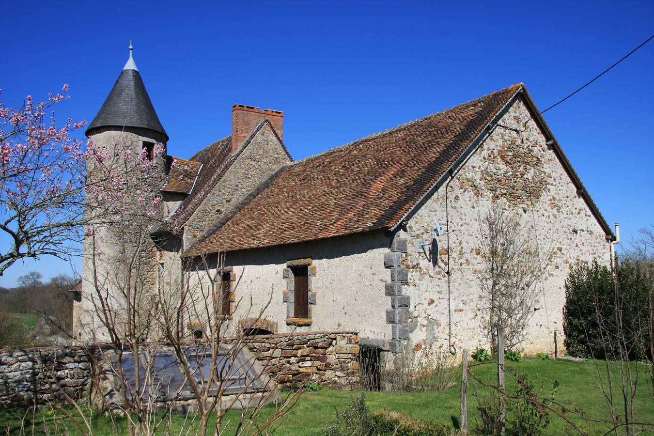 Chateau Mareuil in Brigueil-le-Chantre, Vienne (France)