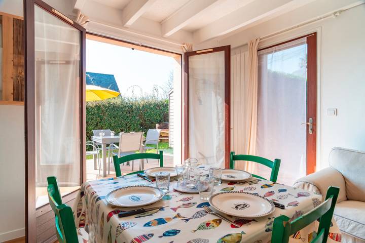 Location de vacances pour 4 personnes, avec piscine ainsi que jardin et terrasse à Clohars-Carnoët - 3