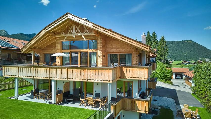 Ferienwohnung für 4 Personen, mit Balkon in Krün - 3