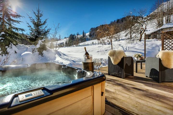Casa Rural para 8 personas con jacuzzi in Thônes, Región de Annecy